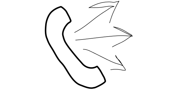 Image of telephone calling